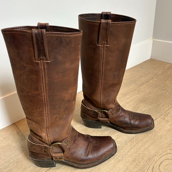 Frye Brown Heeled Boots - Picture 9 of 9